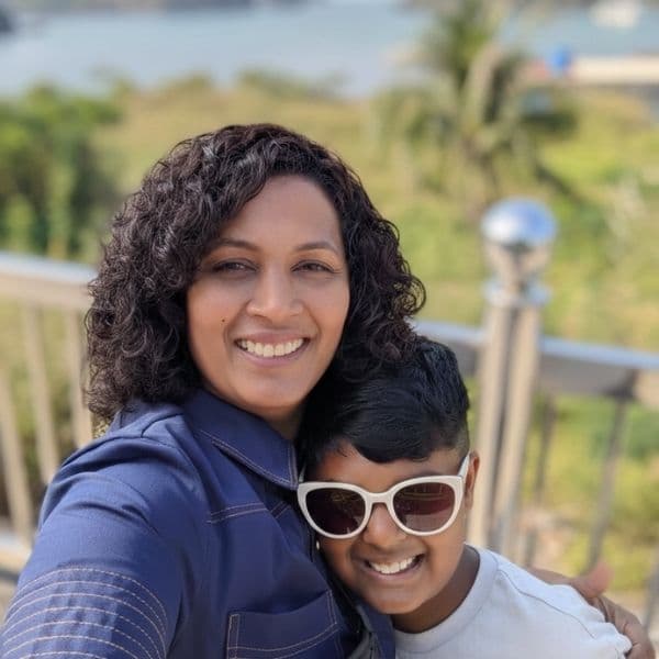 Kin - Founder of ThinkerLab with her son