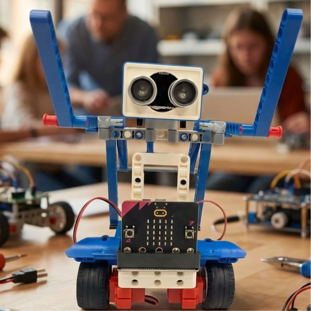 ThinkerLab Parent Guide cover showing robotics and coding programs for kids
